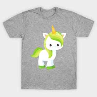 Saint Patrick's Day, Cute Unicorn, Magic Unicorn T-Shirt